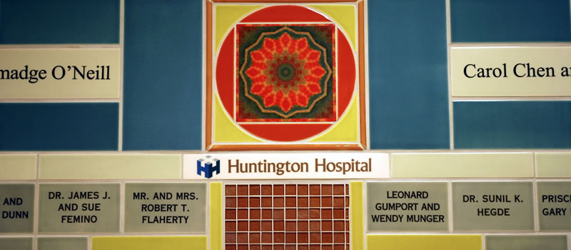 Huntington Memorial Hospital Neurorehabilitation Unit Capital Campaign Donor Wall